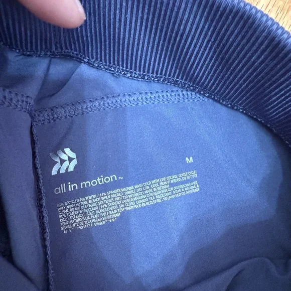 All in Motion Dark Blue Men's Cargo Pants - Picture 4 of 5